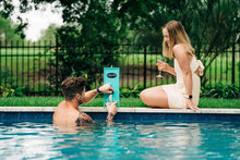 Chic Aqua Wine Beverage Dispenser