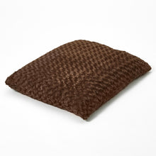 Brown Lux Faux Fur Rectangle Pet Bed - 3