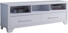 Modern White TV Stand