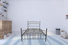 Iron Full Standard Bed Upholstered With Headboard