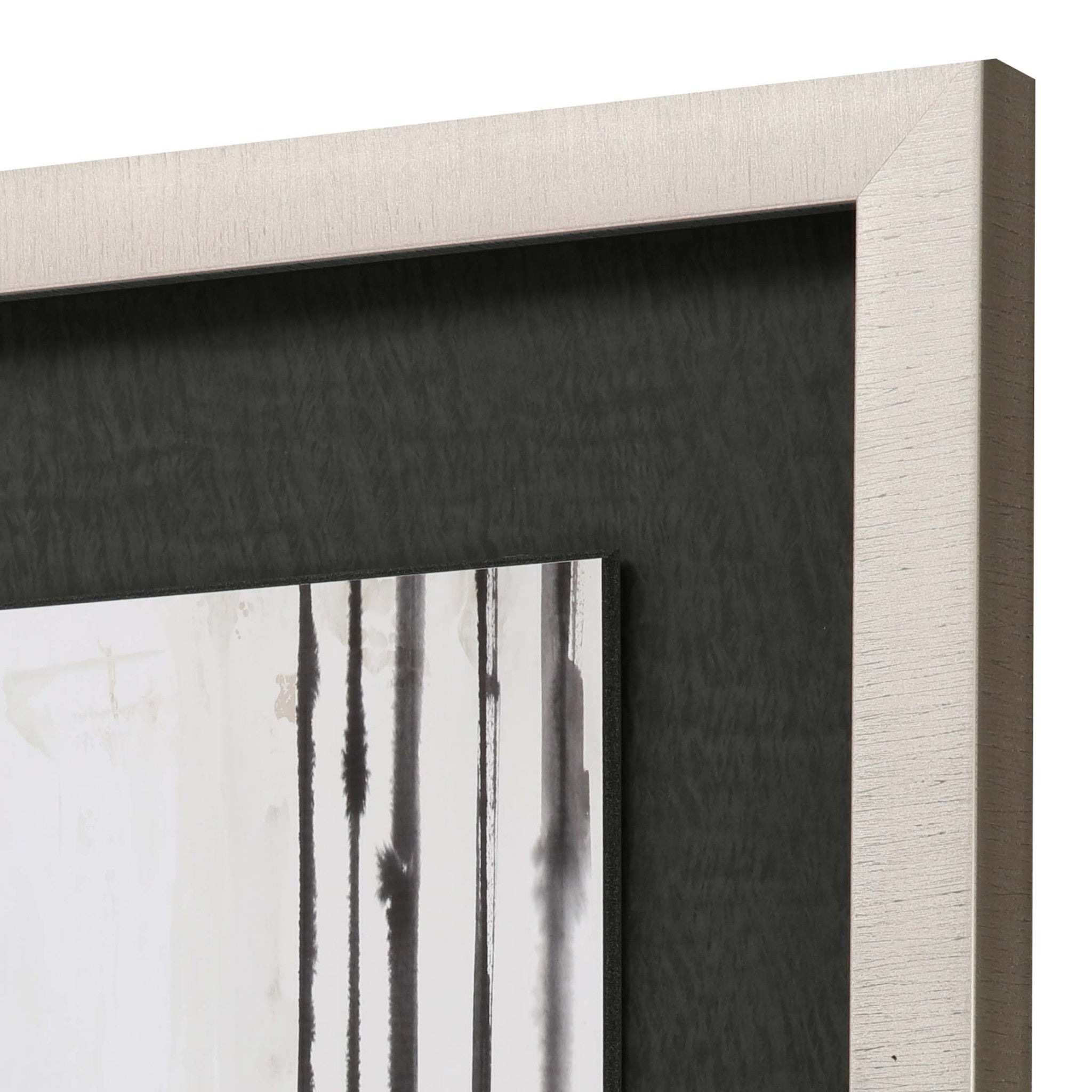 Linearity I Framed Art Gold Picture Frame Print Wall Art