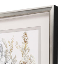 Royal Blue Ii Framed Art Silver Picture Frame Print Wall Art