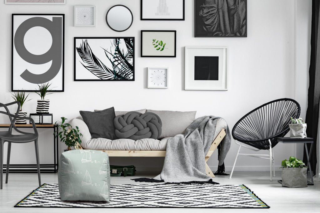 Green Cube Indoor Outdoor Pouf Cover 17"