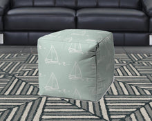 Green Cube Indoor Outdoor Pouf Cover 17