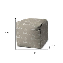 Green Cube Indoor Outdoor Pouf Cover 17