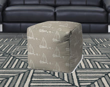 Green Cube Indoor Outdoor Pouf Cover 17
