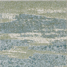 5’ x 8’ Blue Sage Impressionistic Ocean Area Rug