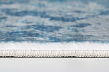 6’ x 9’ Blue White Abstract Sky Area Rug