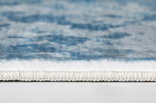 8’ x 10’ Blue White Abstract Sky Area Rug