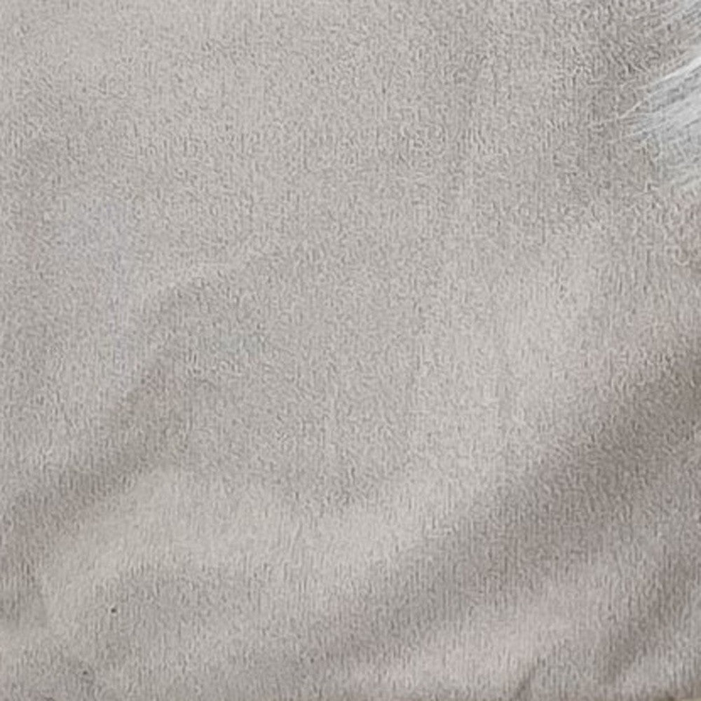 60" x 86" Royal White Long Hair Faux Fur Throw