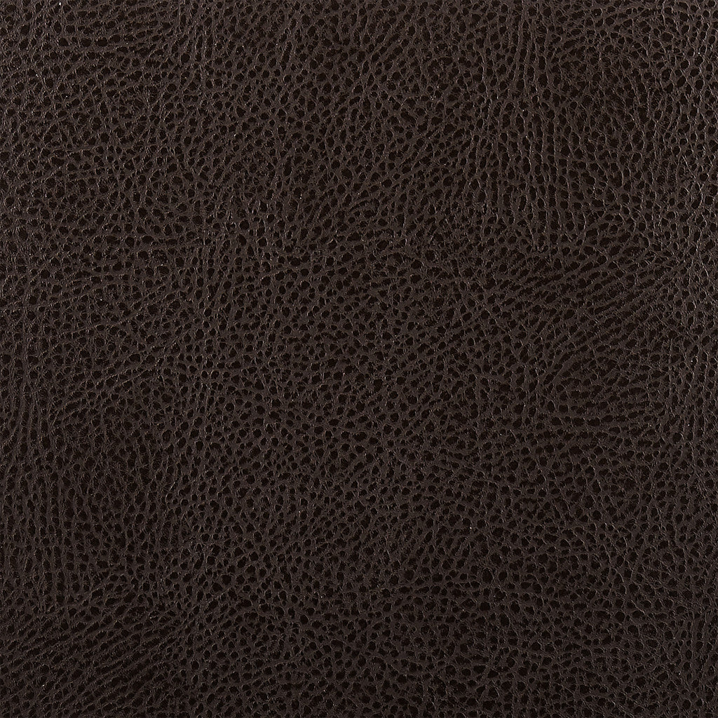 40" Brown Faux Leather And Iron Swivel Low Back Bar Height Chair