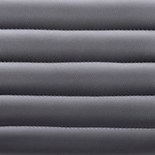 45 英寸灰色人造皮革和鐵製旋轉低背可調節高度吧椅