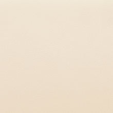 Adjustable Cream Tufted Faux Leather and Black Wood Swivel Barstool.