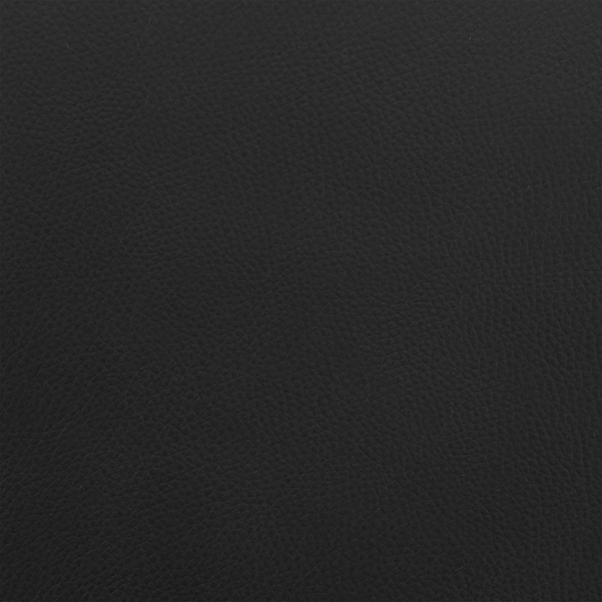 42" Black Faux Leather And Iron Swivel Adjustable Height Bar Chair