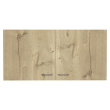 White And Light Oak Standard Accent Cabinet With One Shelf 39