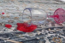 4' X 6' Sage Oriental Power Loom Stain Resistant Area Rug