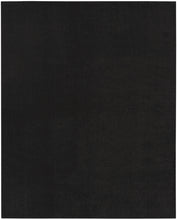 10' X 14' Black Non Skid Indoor Outdoor Area Rug