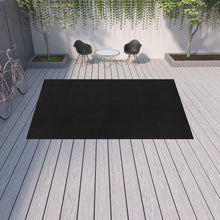 10' X 14' Black Non Skid Indoor Outdoor Area Rug