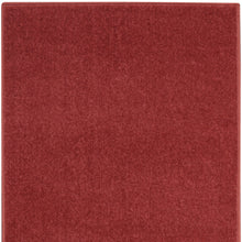 2' X 6' Brick Red Non Skid Indoor Outdoor Runner Rug