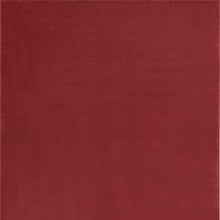 6' X 9' Brick Red Non Skid Indoor Outdoor Area Rug