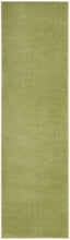 2' X 8' Green Non Skid Indoor Outdoor Runner Rug