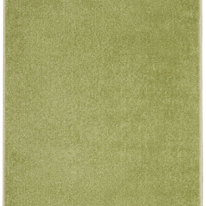 2' X 8' Green Non Skid Indoor Outdoor Runner Rug