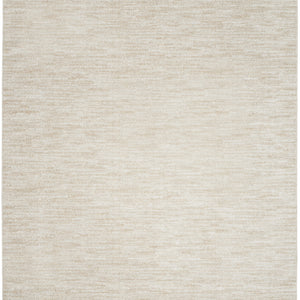 Ivory And Beige Non Skid Indoor Outdoor Area Rug - 8' x 10'