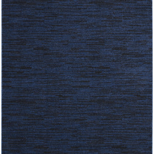 4' X 6' Midnight Blue Non Skid Indoor Outdoor Area Rug