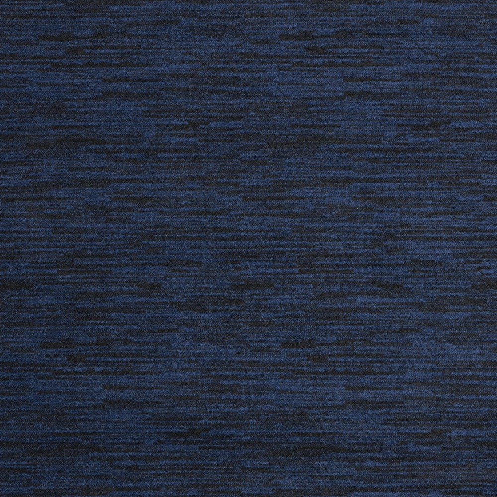 7' X 7' Midnight Blue Square Non Skid Indoor Outdoor Area Rug