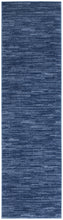 2' X 6' Navy Blue Non Skid Indoor Outdoor Runner Rug