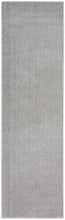 Silver Grey Non Skid Indoor Outdoor Runner Rug 2' X 10'
