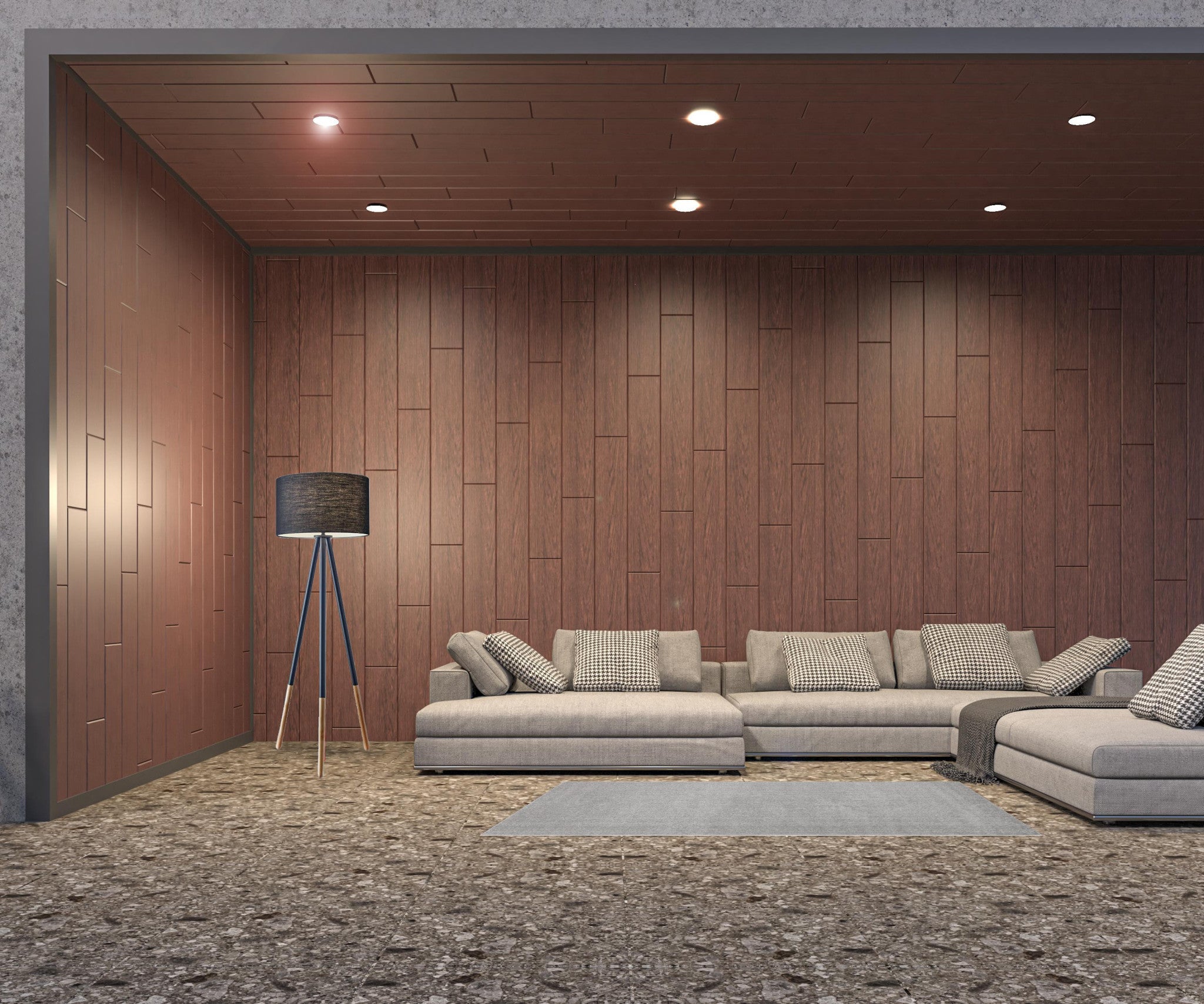 Silver Grey Non Skid Indoor Outdoor Runner Rug 2' X 8'