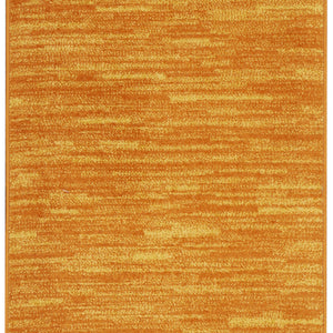 2' X 6' Sunburst Non Skid Indoor Outdoor Runner Rug