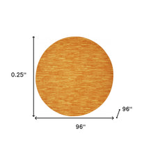 8' X 8' Sunburst Round Non Skid Indoor Outdoor Area Rug