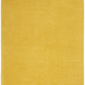 4' X 6' Yellow Non Skid Indoor Outdoor Area Rug