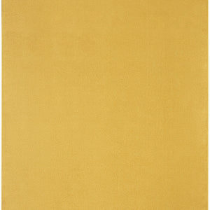 8' X 10' Yellow Non Skid Indoor Outdoor Area Rug