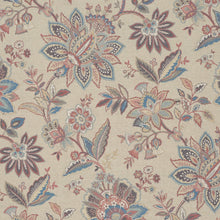 8' X 10' Beige Floral Distressed Washable Area Rug