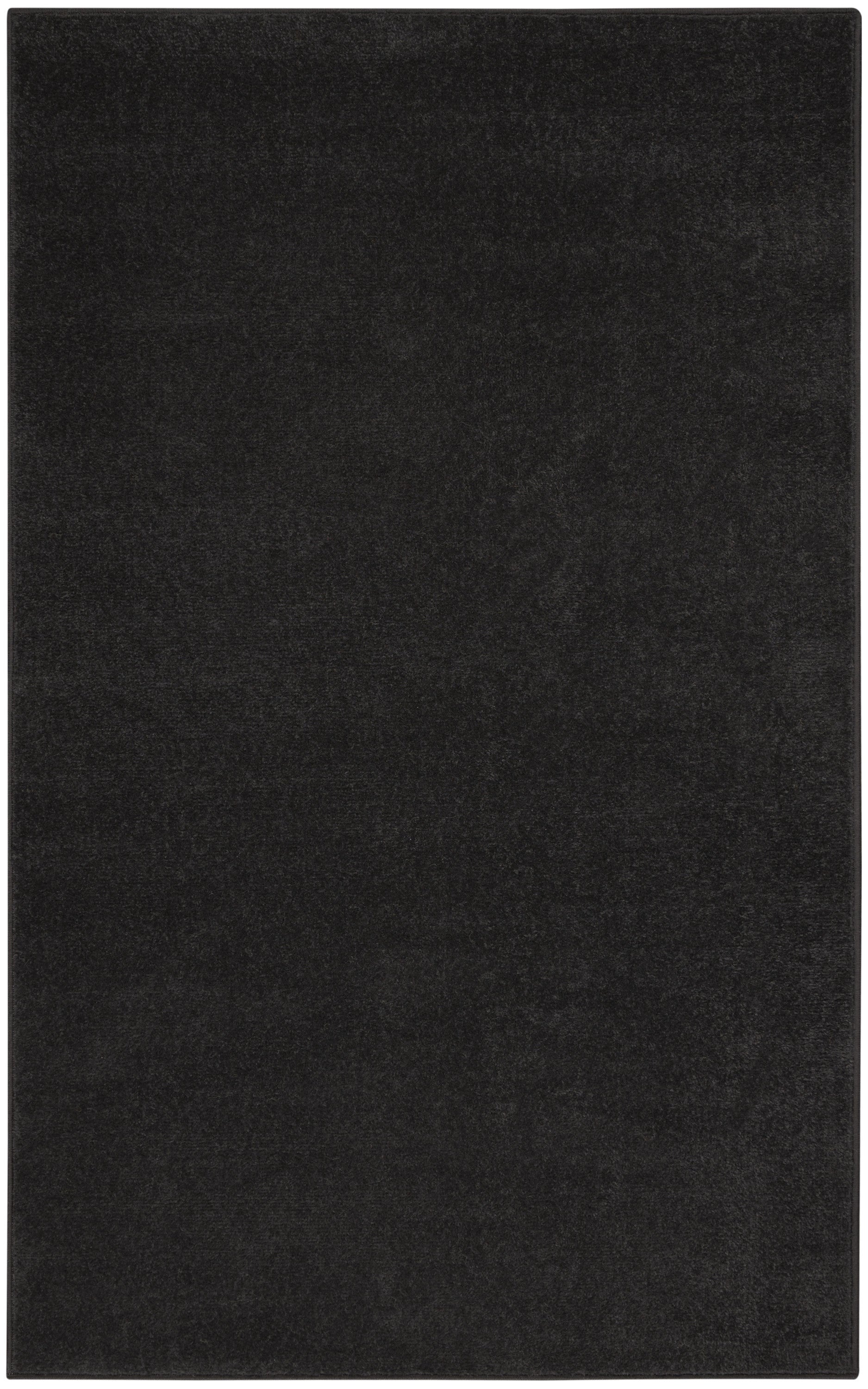 3' X 5' Black Non Skid Indoor Outdoor Area Rug