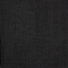 5' X 5' Black Square Non Skid Indoor Outdoor Area Rug