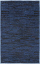 3' X 5' Midnight Blue Non Skid Indoor Outdoor Area Rug