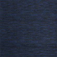 5' X 5' Midnight Blue Square Non Skid Indoor Outdoor Area Rug