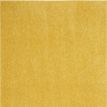 2' X 4' Yellow Non Skid Indoor Outdoor Runner Rug