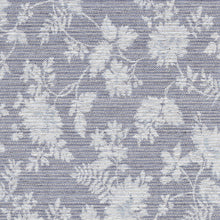 2' X 4' Grey Floral Washable Area Rug