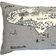 Cojín decorativo lumbar de 45 pulgadas con luz diurna blanca de Michigan