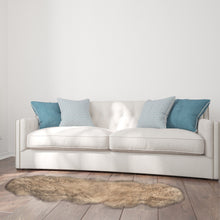 2' X 6' Platinum New Zealand Lambs Wool Handmade Area Rug