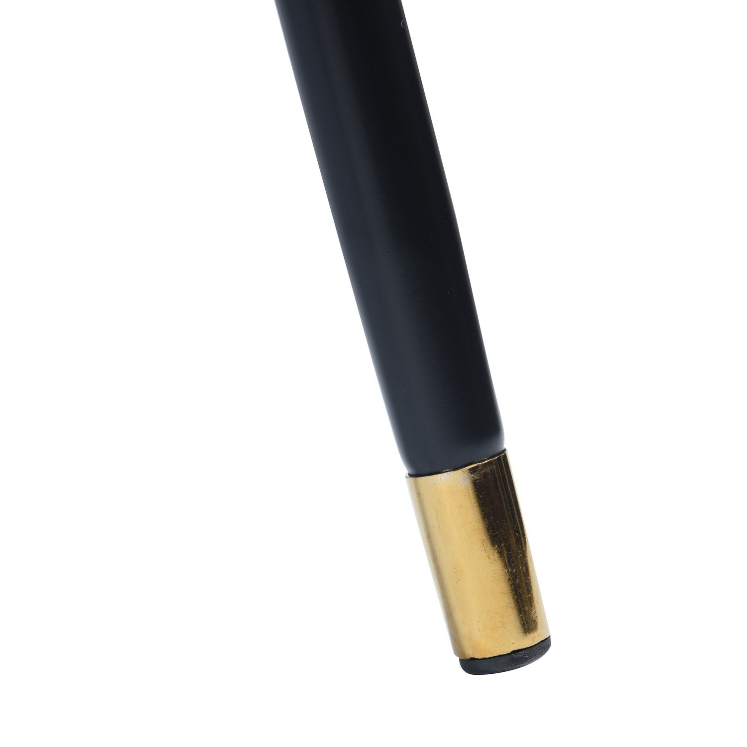 兩把 32 英寸黑色無靠背吧台高吧椅套裝