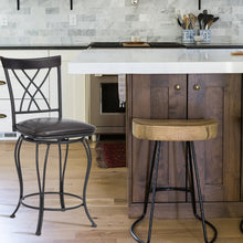 兩把 38 英寸棕色小吧椅套裝