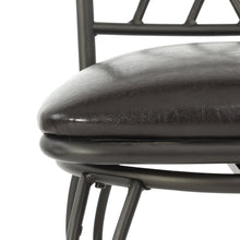 兩把 38 英寸棕色小吧椅套裝