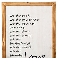 Black and White We Do Love Wall Decor