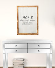 Brown Manufactured Wood Home Wall Decor